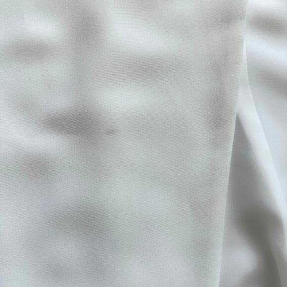 C/MEO Collective Fading Hearts Midi Dress Size M Cream White - Picture 10 of 12